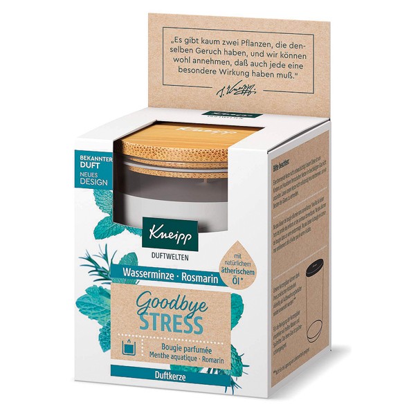 Kneipp scented candle 145g Goodbye Stress