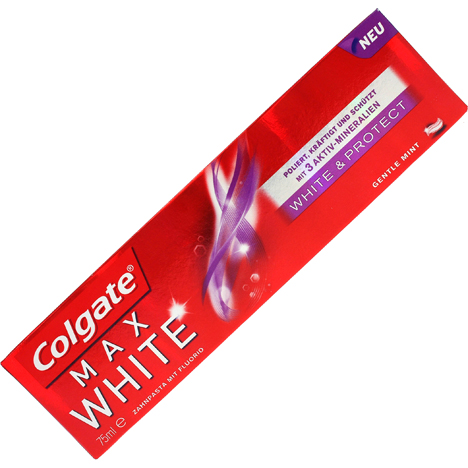 Colgate Toothpaste 75ml Max White White Protect Toothpaste Brand Cosmetics Shoppymix