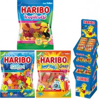 Food Haribo 200g 100er Sommer Display 3fach sort. Food Haribo 200g 100er Sommer Display 3fach sort.