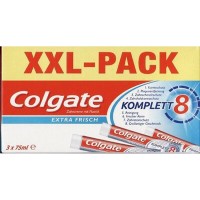 Toothpaste Colgate 3x75ml Komplett Extra Fresh Toothpaste Colgate 3x75ml Komplett Extra Fresh