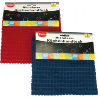 Geschirrtuch Microfaser 40x60cm 2-fach sort. Geschirrtuch Microfaser 40x60cm 2-fach sort.