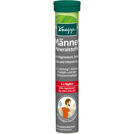 Kneipp mineral nutrient for man 15 fizzy tab