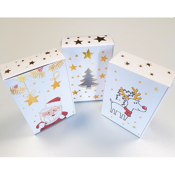 Geschenkbox 'Kinder'ca.14x9x4cm mit/ohne Fenster