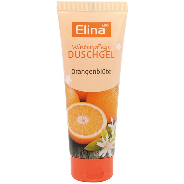 Elina shower gel 75ml winter care orange blossom