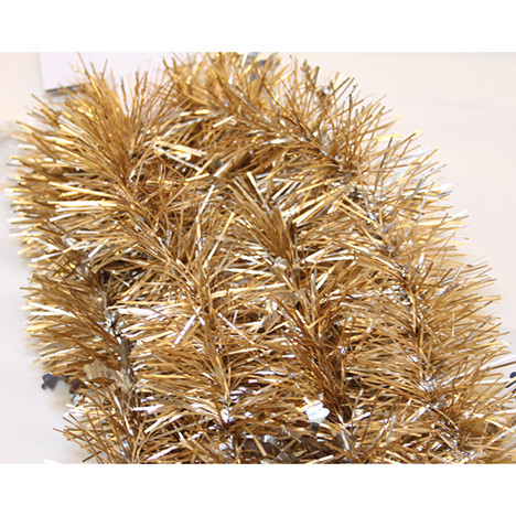 Foil strip garland gold 200cm