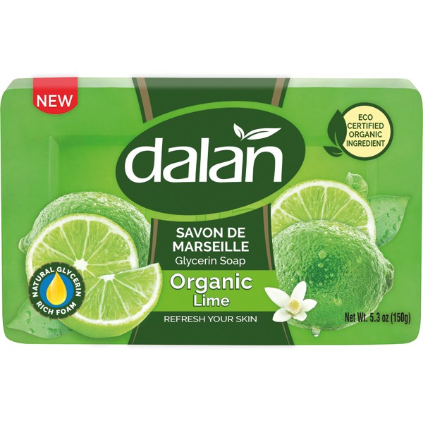 Seife DALAN 150g Organic Glycerin Limette