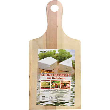 Kitchen Cutting Board w/ Handle 30x14cm Wooden