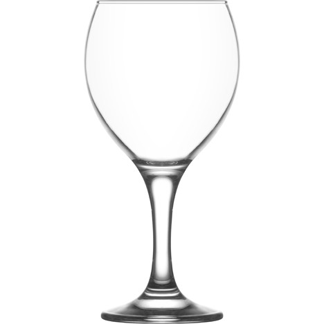 Glass wine/water glass 365ml,DM: 7cm, H: 17,5cm