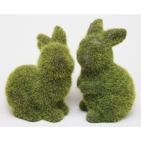 Hase mit Gras überzogen XL 11x8x7cm