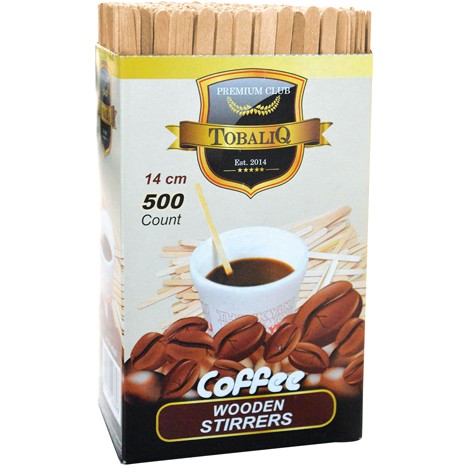 Coffee to go Stirrers wooden 500pcs, 14cm