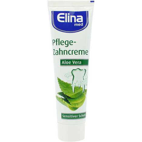 Elina Aloe Vera Toothpaste 100ml with Fluoride