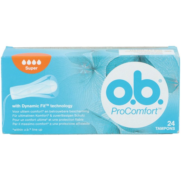 O.B. Tampons ProComfort Super 24er