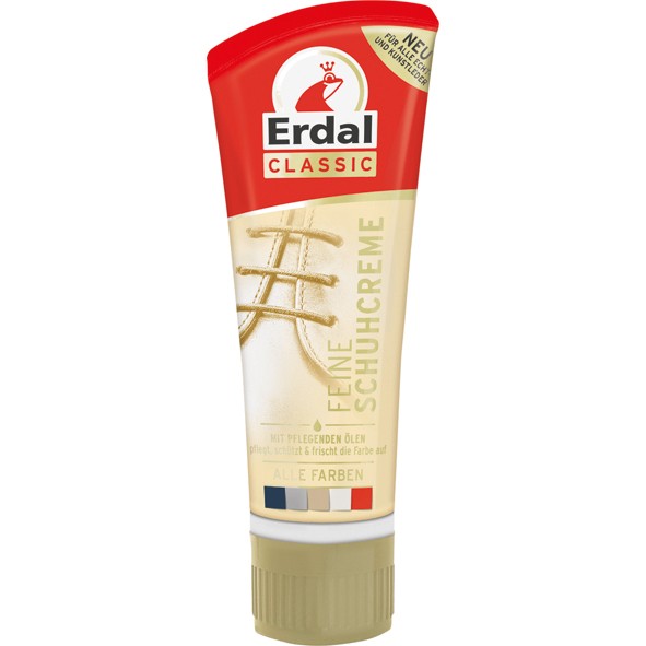 Erdal shoe polish tube 75ml neutral