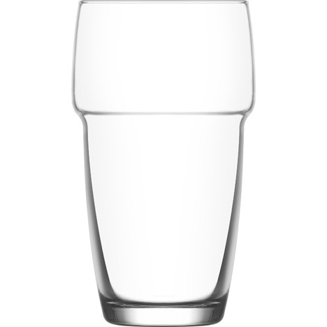 Glass water glass 340ml, Height: 13cm, stackable