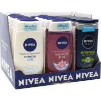 Nivea Dusch 250ml 12er Mixkarton Nivea Dusch 250ml 12er Mixkarton