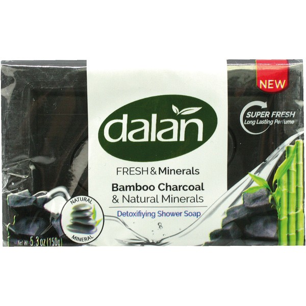 Soap Dalan shower-/deodorantsoap 150g Charcoal
