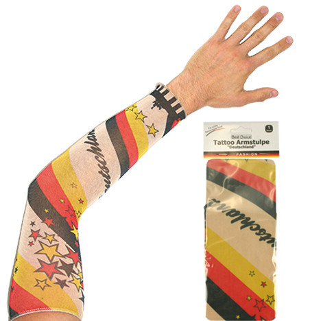 Fan Deutschland Tattoo Armstulpe 46cm