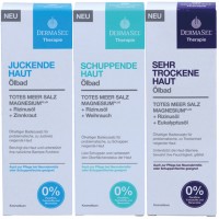 DermaSel Ölbad Totes Meer Salz 100ml 3fach sort. DermaSel Ölbad Totes Meer Salz 100ml 3fach sort.