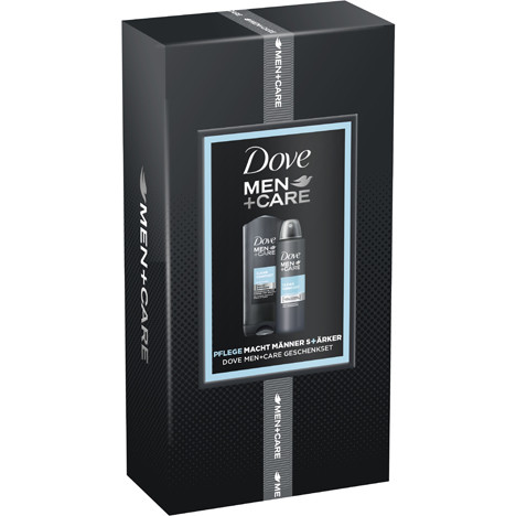 Dove Gift Pack Men Shower 250ml+Deo 150ml Clean