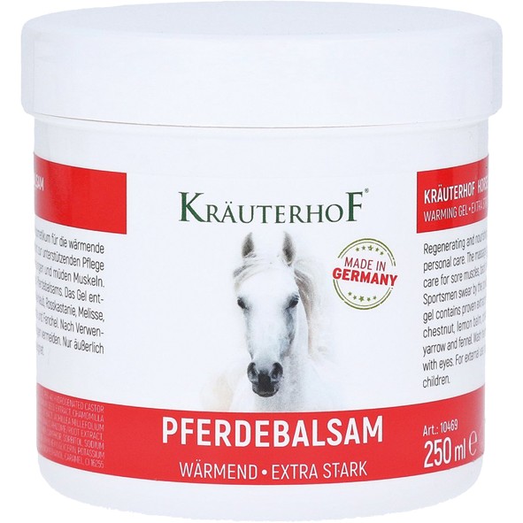 Kräuterhof 250ml Horse Balm warming gel extra