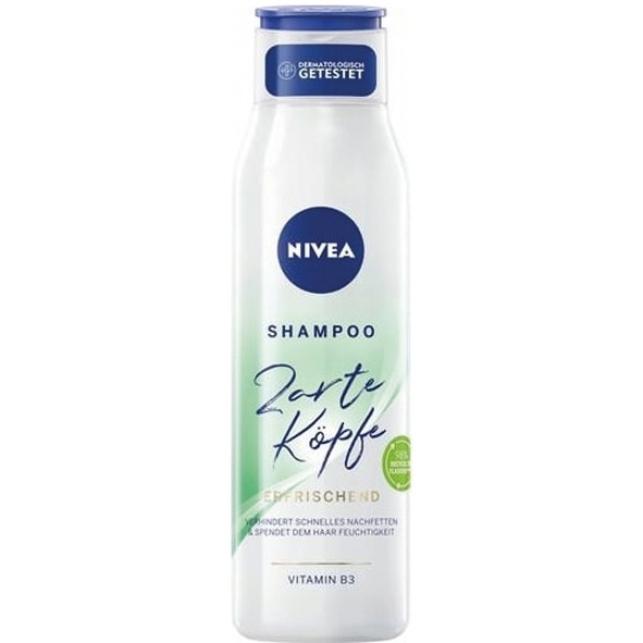 Nivea Shampoo 300ml delicate heads refreshing