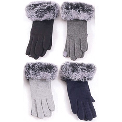 Glove Women with faux fur