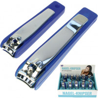 Nagelknipser m. Auffangbehälter 2f.sortiert 9+6cm Nagelknipser m. Auffangbehälter 2f.sortiert 9+6cm