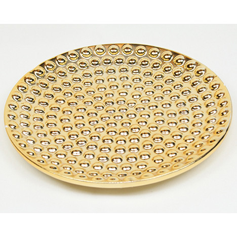 Dolomeit plate with pearl surface 15cm