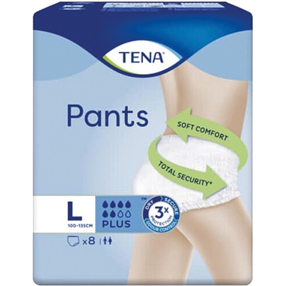 Tena Pants Plus Large 8er