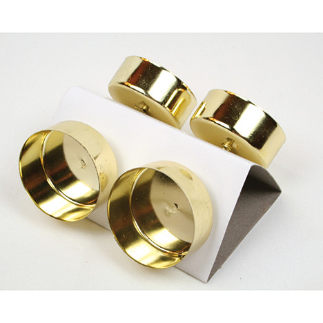 Tealightholder metal for Advent wreath set of 4!