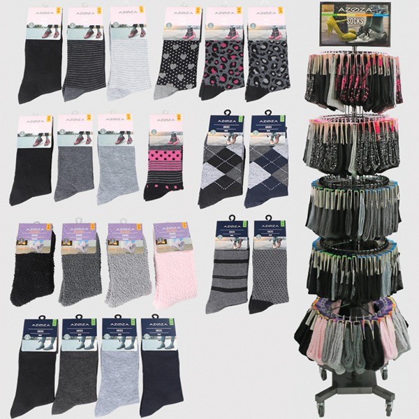 Socken Sortiment Damen und Herren 8fach sort.
