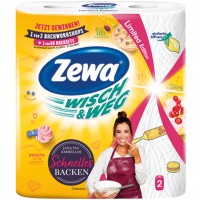 Zewa kitchen towels 2x72 sheets Fun Design Zewa kitchen towels 2x72 sheets Fun Design