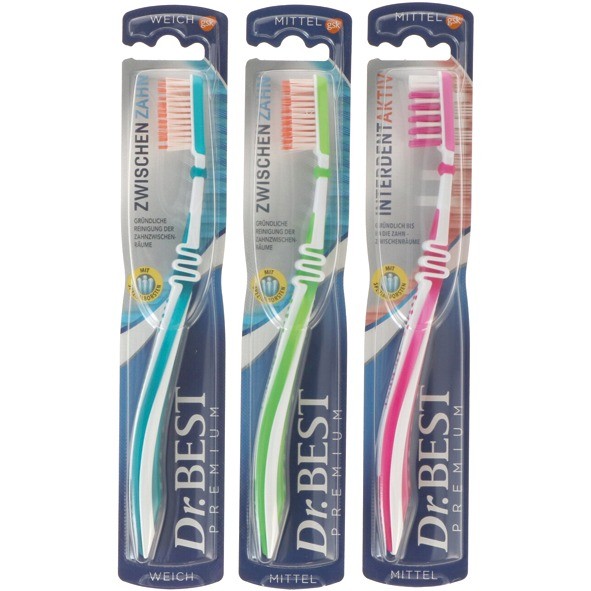 Toothbrush Dr. Best 36er Mixkarton 12x High Deep