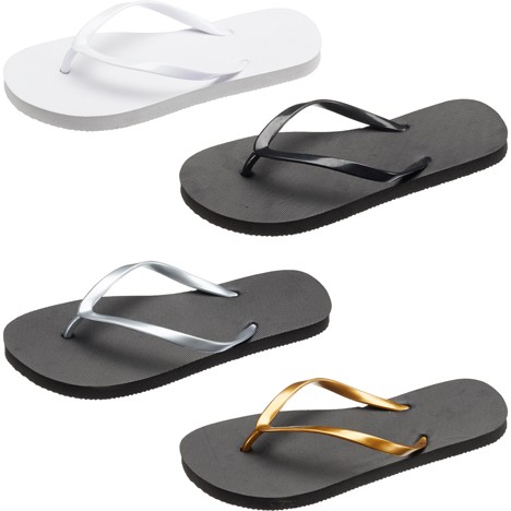 Flip Flop Damen 5-fach sort. Material 100% Kusto