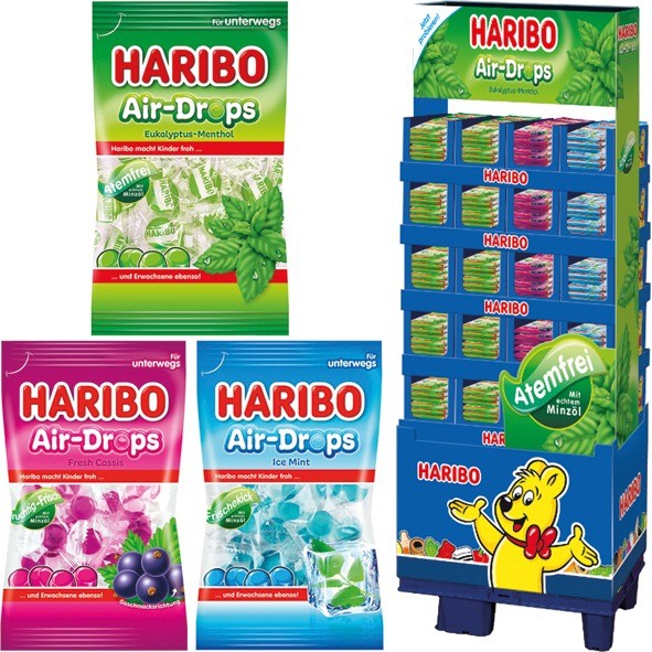 Food Haribo 100 gr Airdrops 280 display