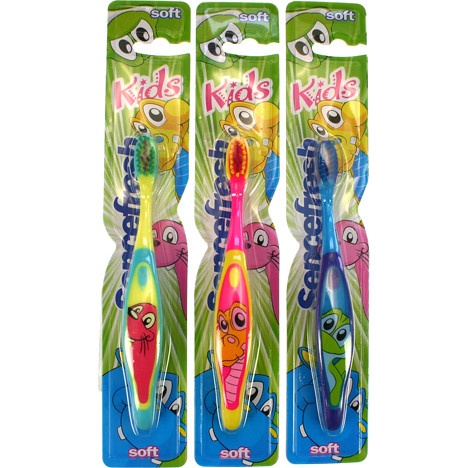 Zahnbürste Sence Fresh Kids Soft 3-8 Jahre Brush