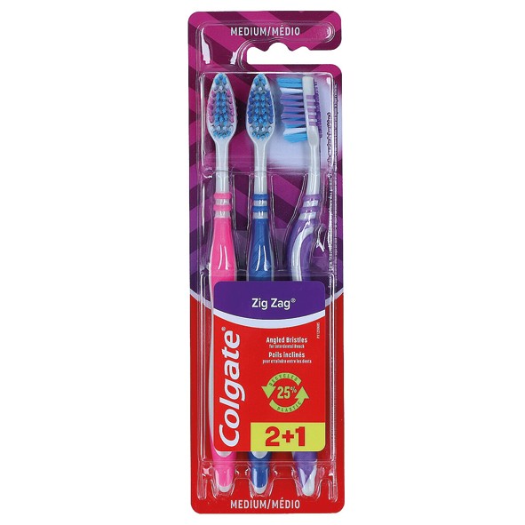 Toothbrush COLGATE Zig Zagmedium triple pack