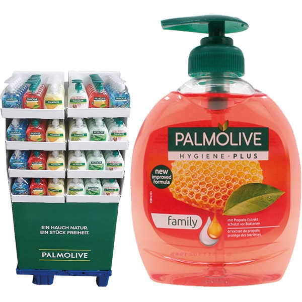 Palmolive Liquid Soap 300ml 144pcs Display 4ass.