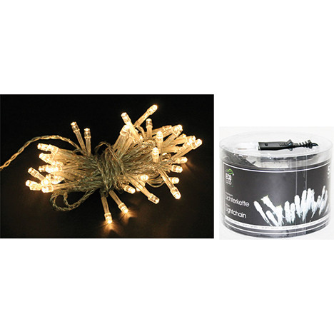 LED Lichterkette 100 LED warmweiß, für Innen
