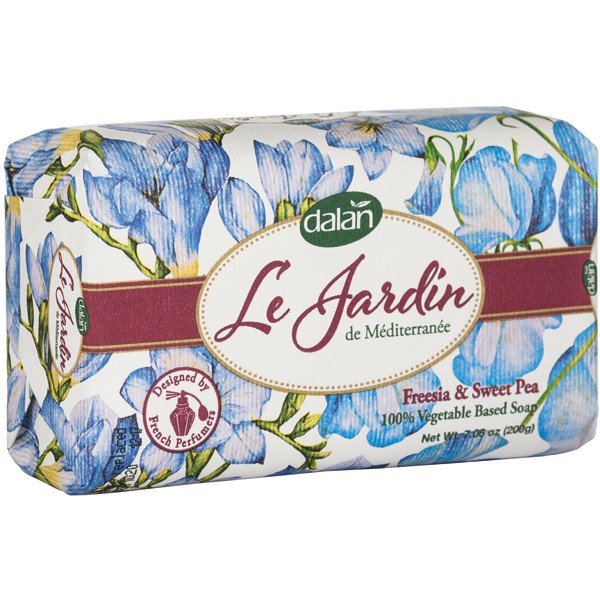 Dalan le Jardin Soap 200g Freesia & Sweet Pea