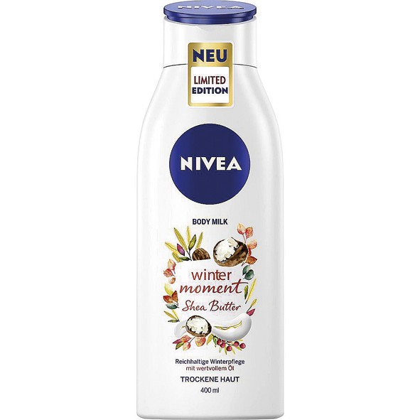 Nivea Body Milk Winter Moment 400ml Shea Butter