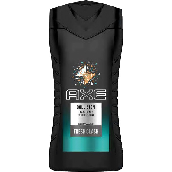 Axe Shower Gel 250ml Collission Leather & Cookies