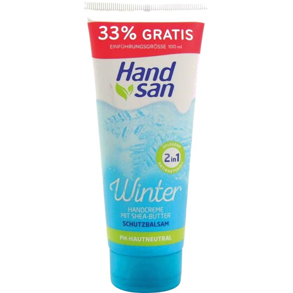 Handsan hand cream 100ml Winter 2in1 Shea Butter