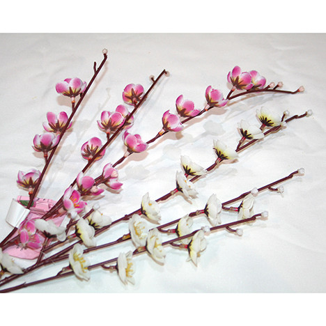 Apple or Cherry Blossom Bush 80cm w. 26 Heads