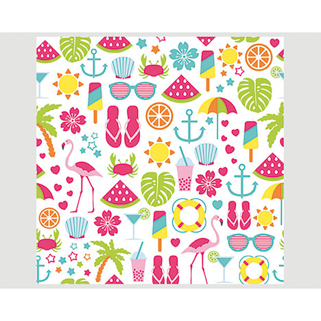 Napkins Premium 20er 33x33cm, 3-layer Summer