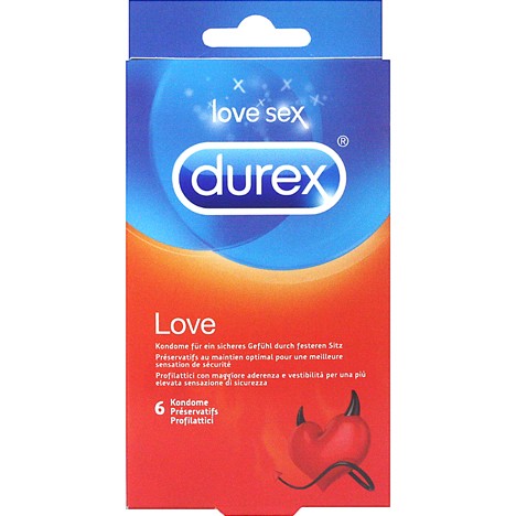 Durex Kondome 6er Love