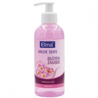 Seife flüssig Elina 300ml Blütenzauber m. Spender Seife flüssig Elina 300ml Blütenzauber m. Spender