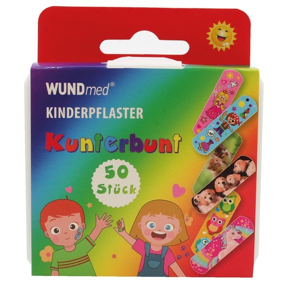 Wundverband Kinder 50er Box Kunterbunt