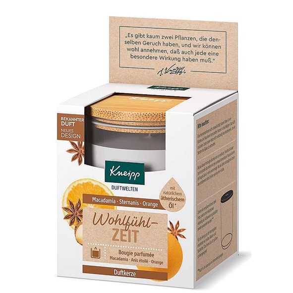 Kneipp scented candle 145g Macadamia | Household products | BRAND COSMETICS  | Shoppymix
