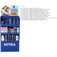 Nivea XXL 90's Display sorted 13 times Nivea XXL 90's Display sorted 13 times